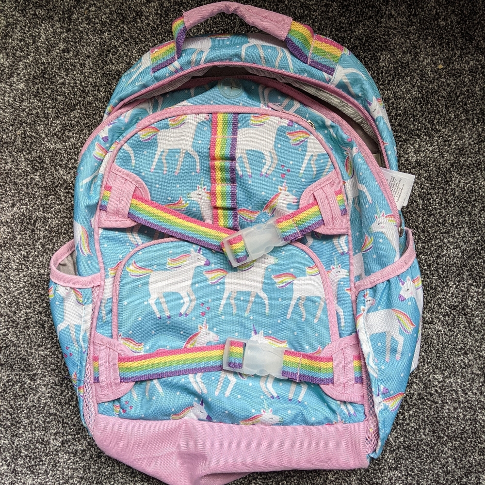 Pottery barn kids Mackenzie Large unicorn backpack